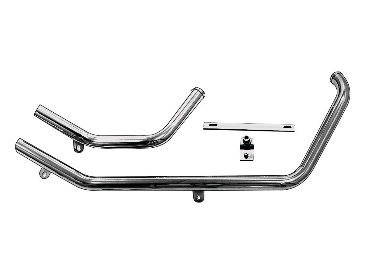 Paughco Upsweep Headpipe Set For Softail Models Chrome 1,75" Paughco Default Title