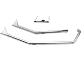 Paughco Upsweep Fishtail Pipe Set For Evolution Softail Chrome 1,75" Paughco Default Title