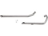 Paughco Rigid Frame Shotgun Slash Cut Drag Pipes For Sportster Models Chrome 1,75" Paughco Default Title
