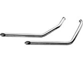 Paughco Slash Cut Drag Pipes For Dyna Models Chrome 1,75" Paughco Default Title