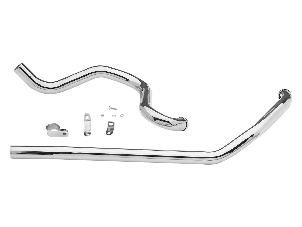 Paughco Independent Dual Headers For Evo Touring Chrome 1,75" Paughco Default Title