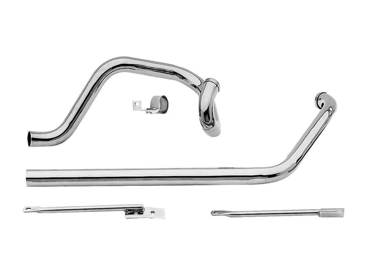 Paughco Independent Dual Headers For Softail Models Chrome 1,75" Paughco Default Title