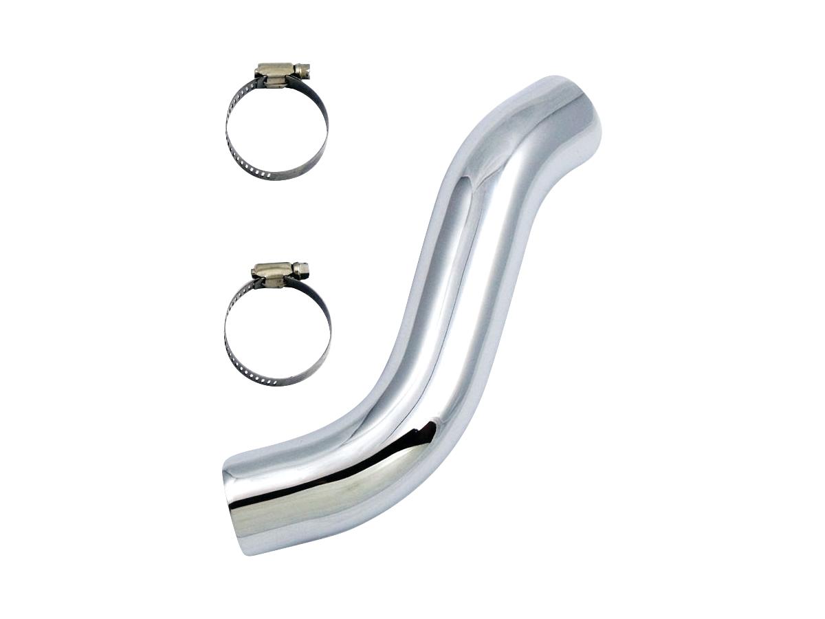 Paughco Paughco Exhaust Heat Shields Front, 2 Into 1 Headpipes, Paughco Exhaust 712 Cm Chrome Paughco Default Title