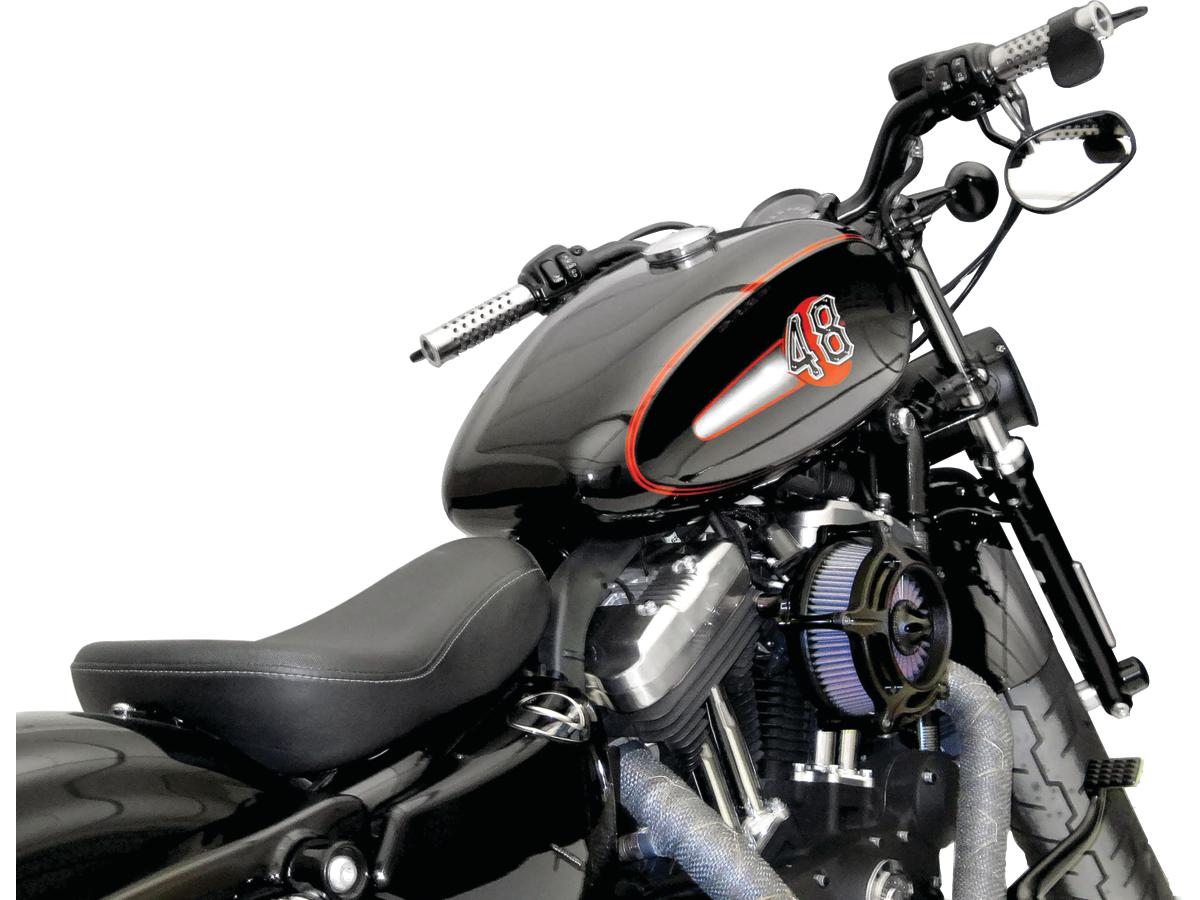 Paughco 3.5 Gallon Dished And Axed Custom Gas Tank For 07 20 Efi Sportster Paughco