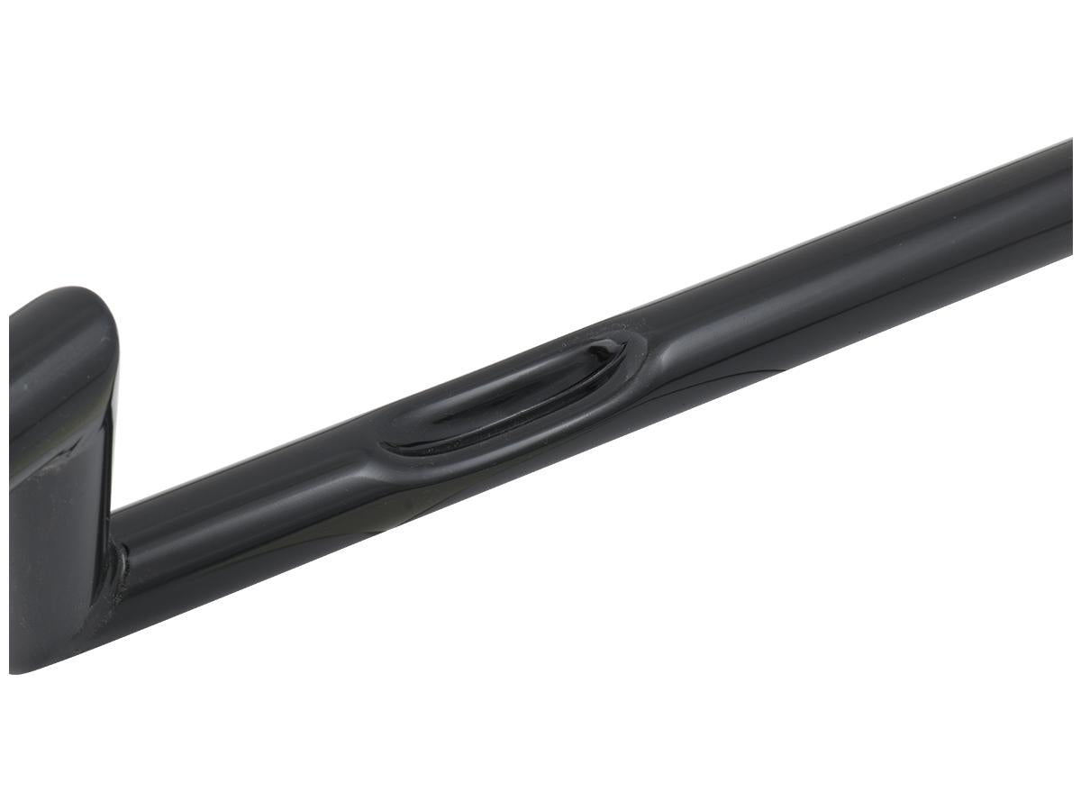 Jammer 60s Wide Style 4 Handlebar Dimpled Black Powder Coated 1" Throttle Cables Jammer