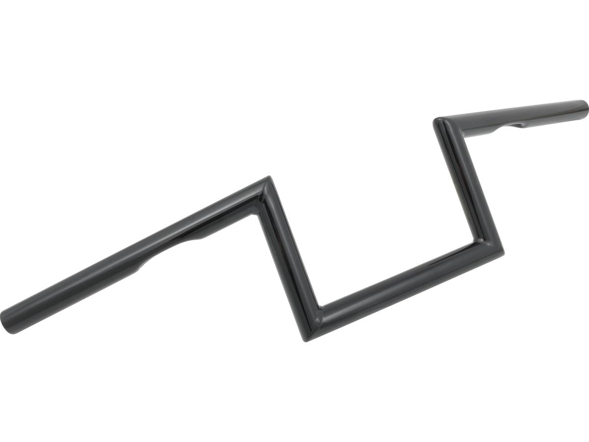 Jammer 60s Wide Style 6 Handlebar Dimpled Black Powder Coated 1" Throttle Cables Jammer Default Title