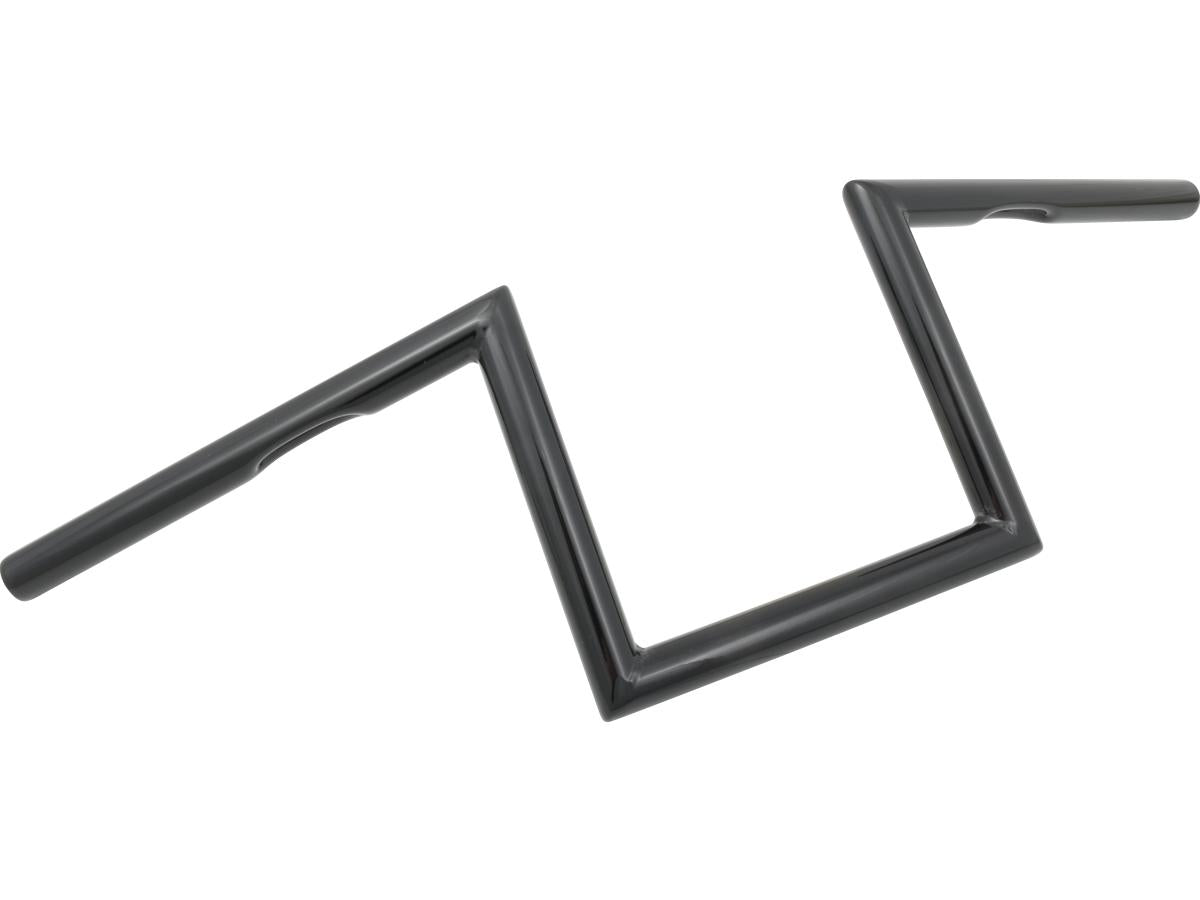 Jammer 60s Wide Style 8 Handlebar Dimpled Black Powder Coated 1" Throttle Cables Jammer Default Title