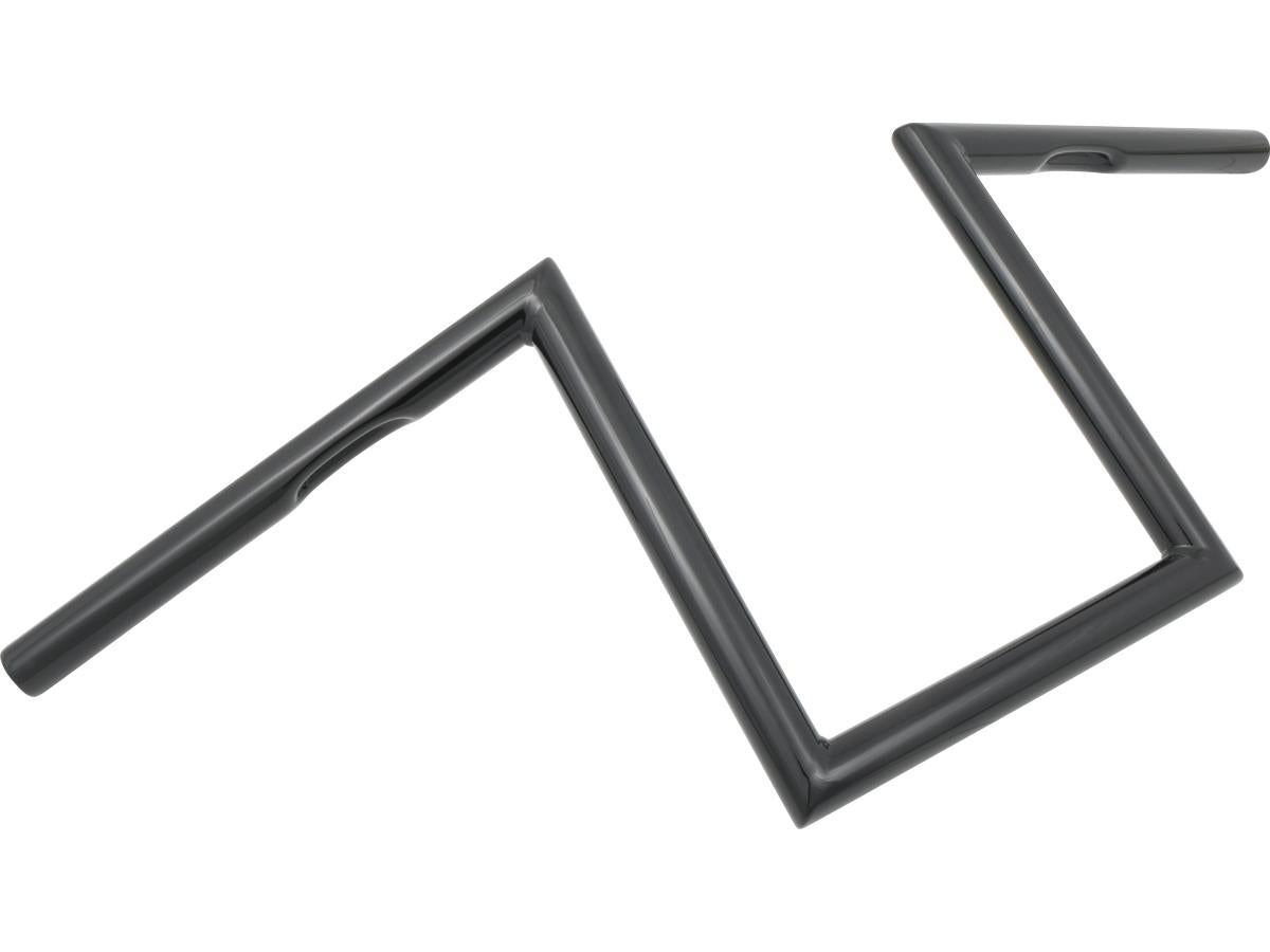 Jammer 60s Wide Style 10 Handlebar Dimpled Black Powder Coated 1" Throttle Cables Jammer Default Title