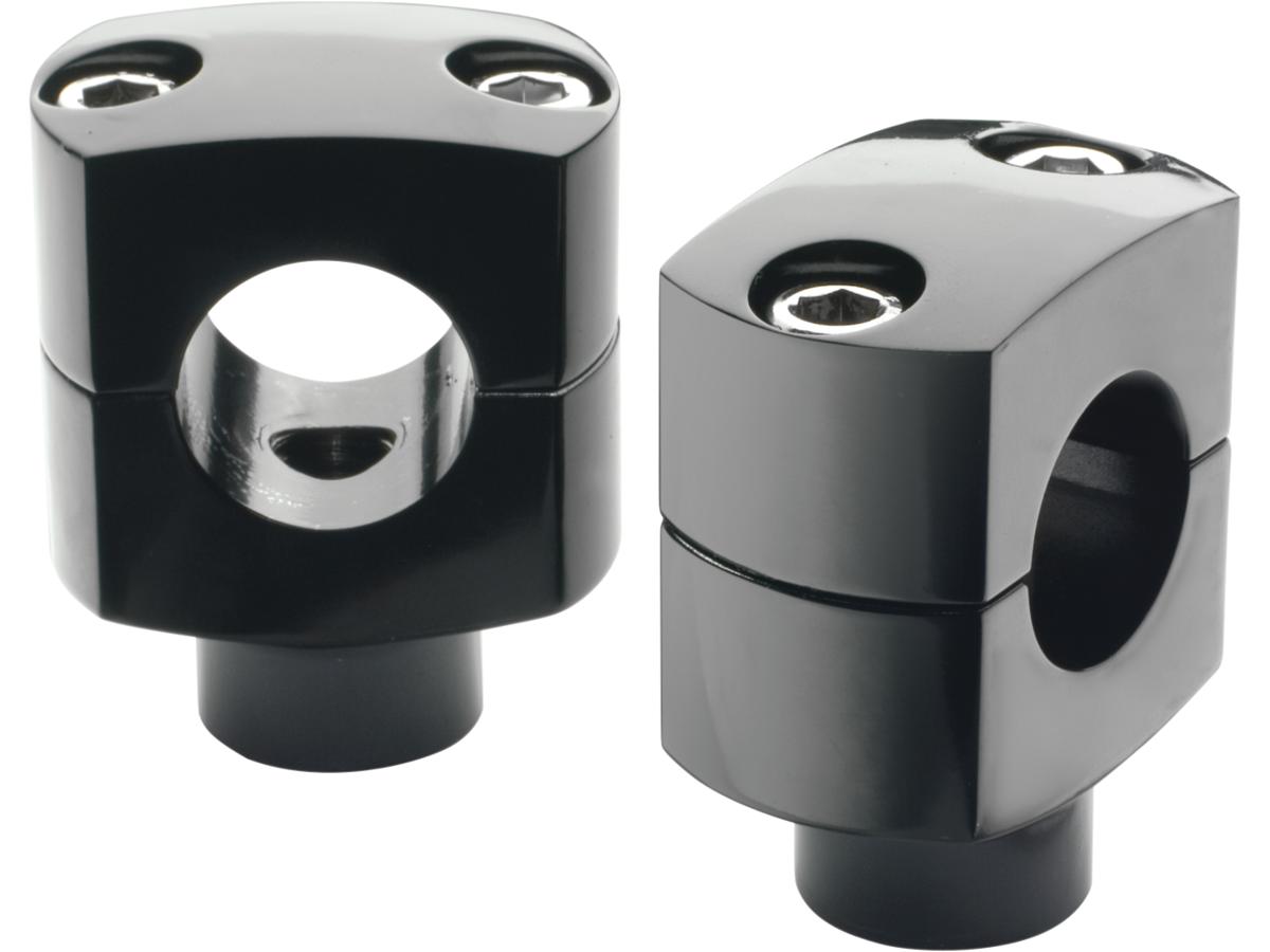 Cce 1" Classic Shorty Risers Black Powder Coated Cce Default Title