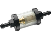 Cce See Flow Glass Fuel Filter 1/4" Fuel Lines Black Cce Default Title