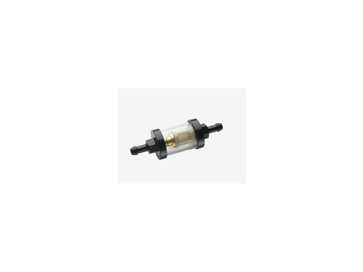 Cce See Flow Glass Fuel Filter 5/16" Fuel Lines Black Cce Default Title