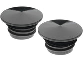 Cce Peaked Low Profile Stainless Steel Gas Cap Set Black Cce Default Title