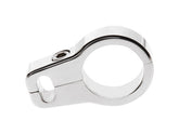 Cce Cable Clamp For Dual Throttle Cable And 1" Diameter Tubing Chrome Cce Default Title