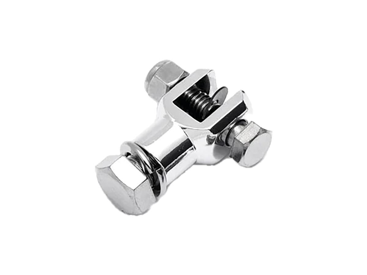 Santee 3/8 20 Mount Footpeg Clevis Chrome Santee Default Title
