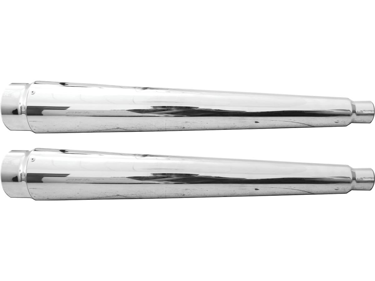 Dna Megaphone Slip On Muffler Chrome Dna Filters Default Title