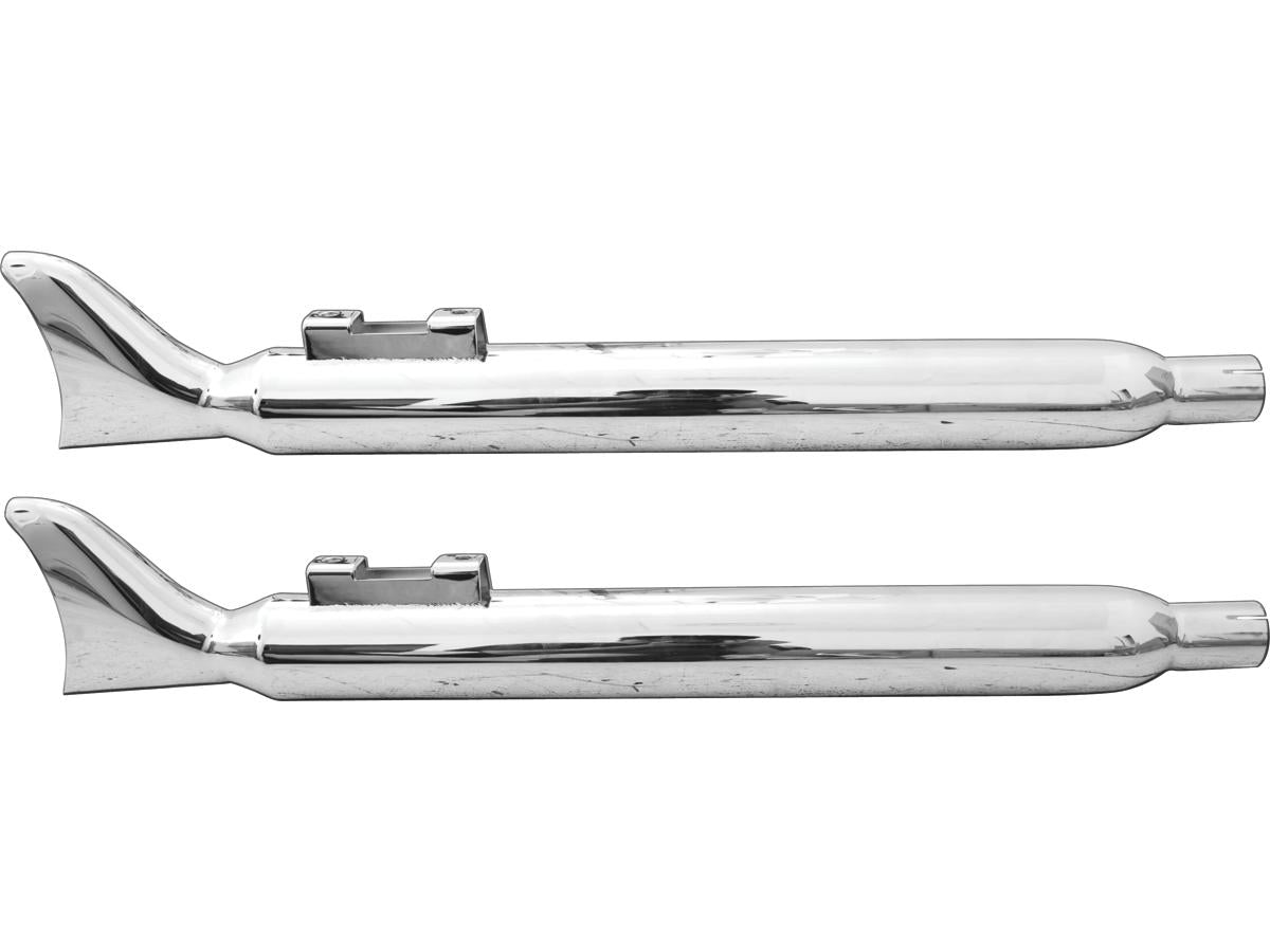 Dna Fishtail Slip On Muffler Chrome Dna Filters Default Title