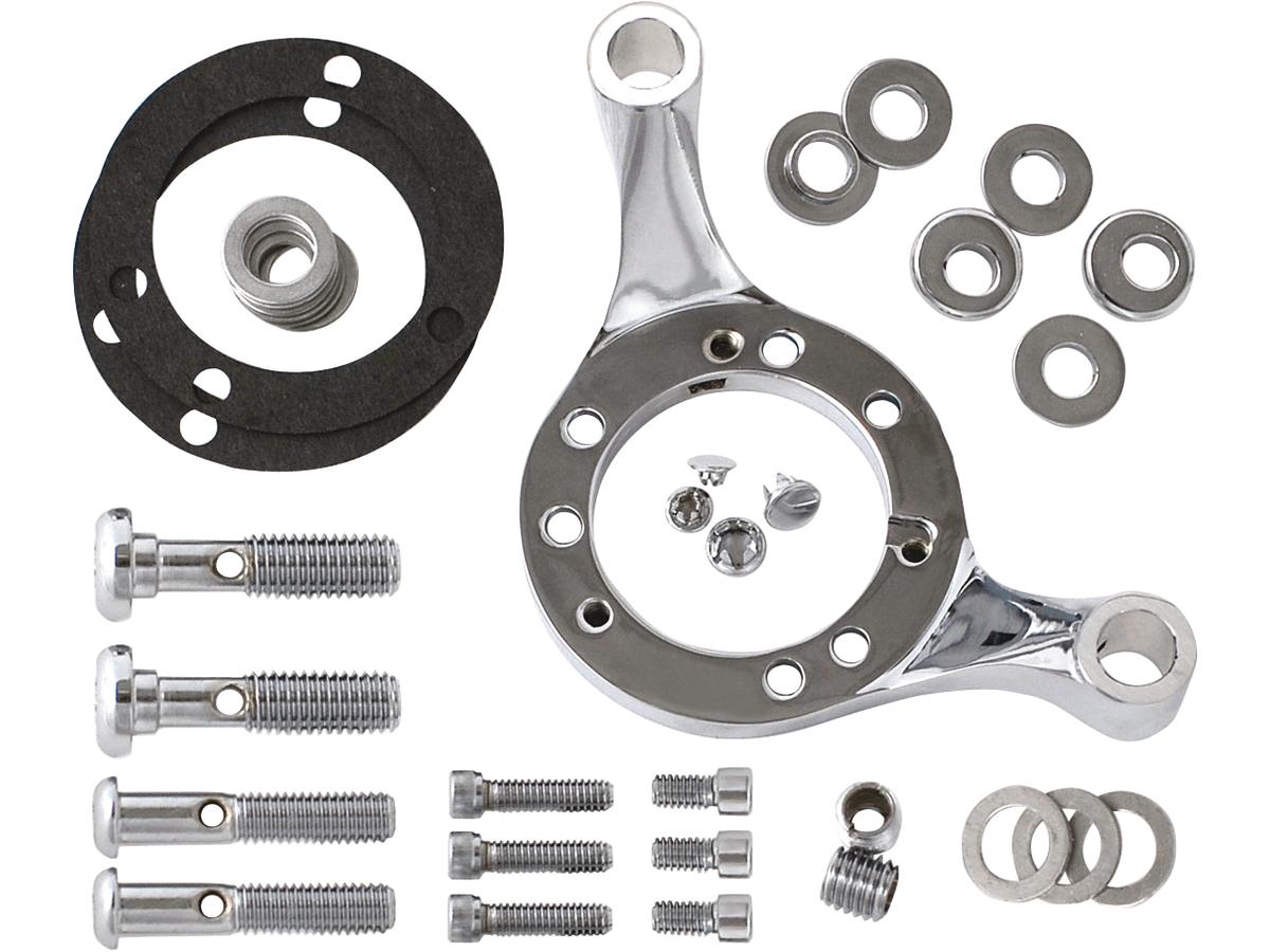 Dna Breather Bracket Chrome Dna Filters Default Title