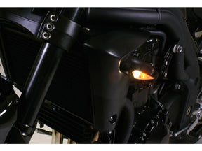 Kellermann Micro Rhombus Pl Led Turn Signal/Position Light Front Left Black Clear Led Kellermann