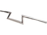 Fehling 1 1/4" Z Bar With 1 1/4"" Clamp Diameter Handlebar With 1 1/4" Clamp Diameter Dimpled 5 Hole Chrome 1 1/4" Fehling Default Title