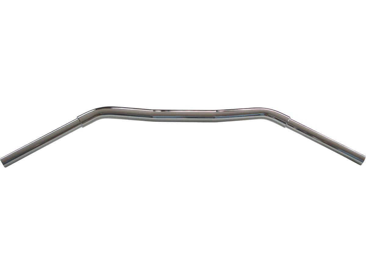 Fehling 1 1/4" Fat Flyer Bar Handlebar With 1 1/4" Clamp Diameter Non Dimpled 5 Hole Chrome 1 1/4" 870 Mm Throttle Cables Fehling Default Title