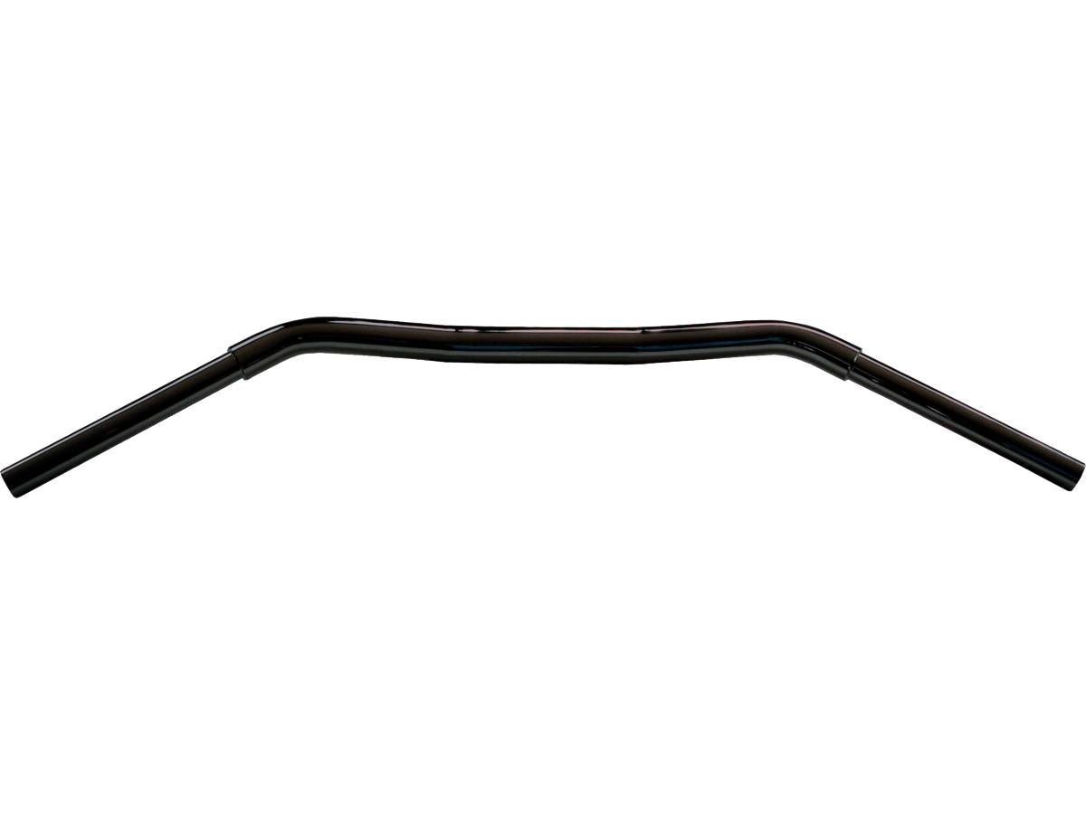Fehling 1 1/4" Fat Flyer Bar Handlebar With 1 1/4" Clamp Diameter Non Dimpled 5 Hole Black Powder Coated 1 1/4" 870 Mm Throttle Cables Fehling Default Title
