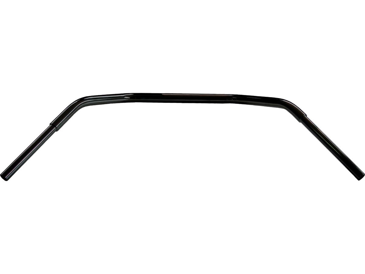 Fehling 1 1/4" Fat Dirty Bar Handlebar With 1 1/4" Clamp Diameter Dimpled 5 Hole Black Powder Coated 1 1/4" Fehling Default Title
