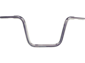 Fehling 300 Fat Ape Hanger Handlebar With 1 1/4" Clamp Diameter Dimpled 3 Hole Chrome 1 1/4" Throttle Cables Fehling Default Title