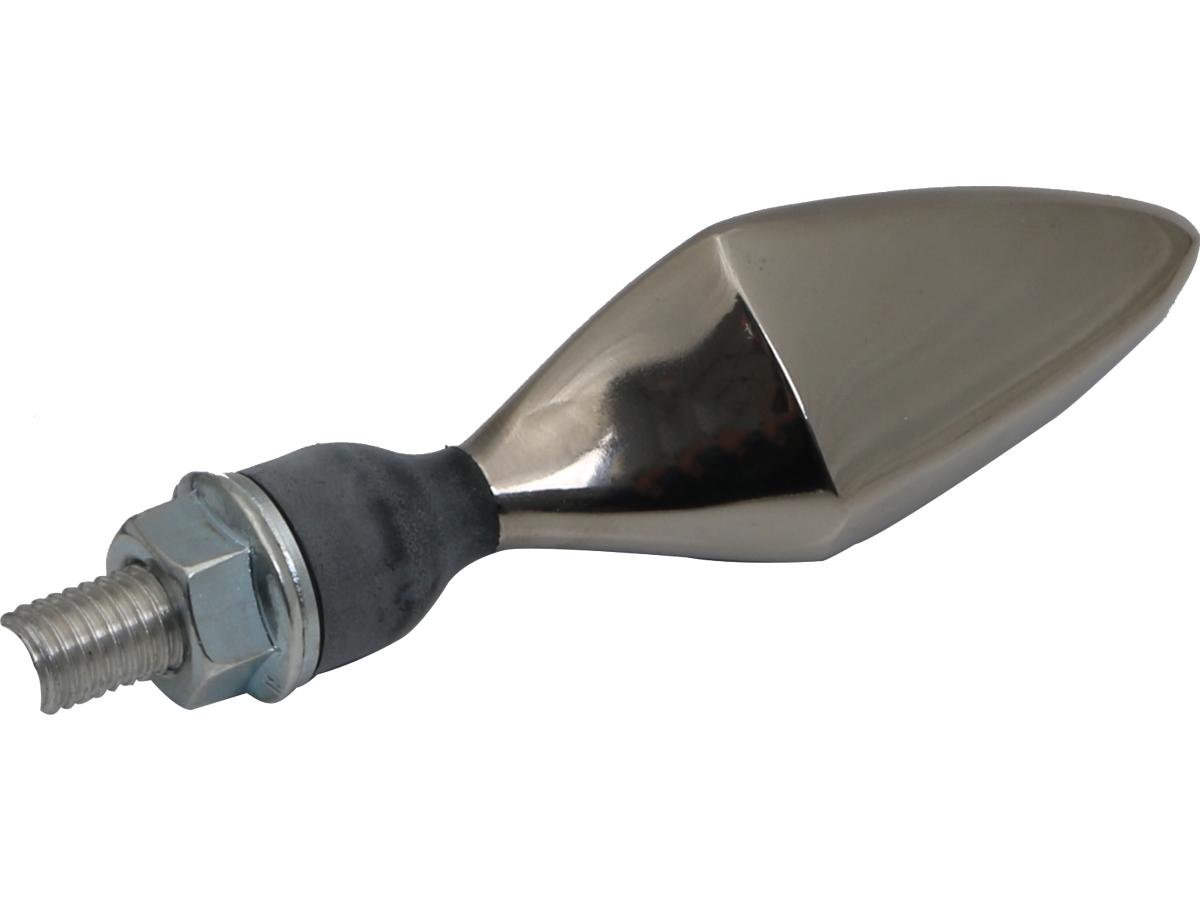 Kellermann Micro Rhombus Df Titan Led Turn Signal/Taillight/Brake Light Rear Left Titanium Polished Clear Led Kellermann