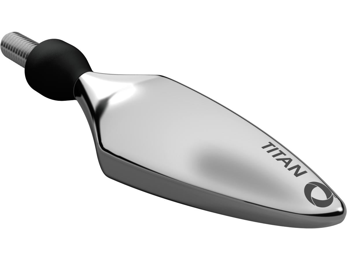 Kellermann Micro Rhombus Titan Led Turn Signal Front Left/Rear Right Titanium Polished Clear Led Kellermann Default Title