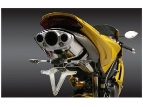 Kellermann Micro Rhombus Titan Led Turn Signal Front Left/Rear Right Titanium Polished Clear Led Kellermann