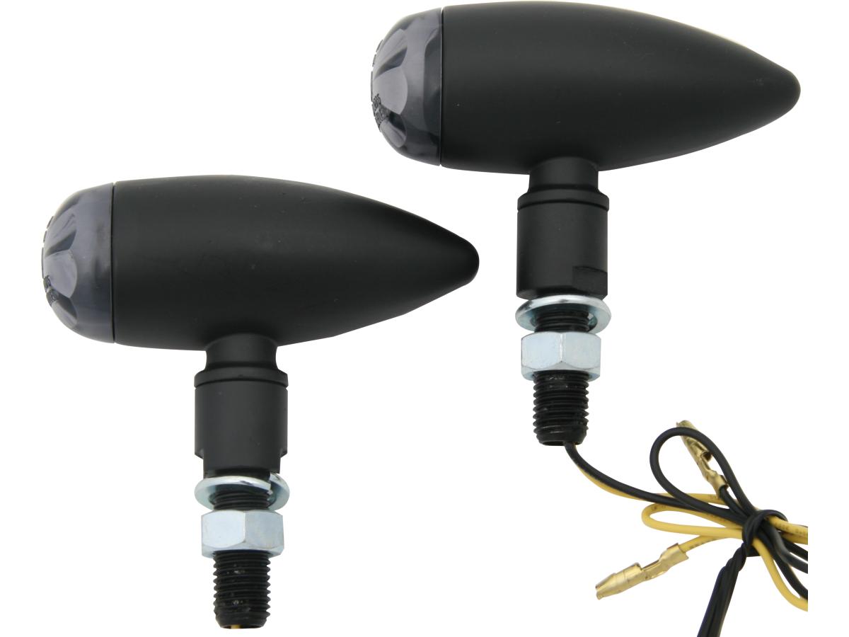 Shin Yo Micro Bullet Led Turn Signal Black Tinted Led Shin Yo Default Title