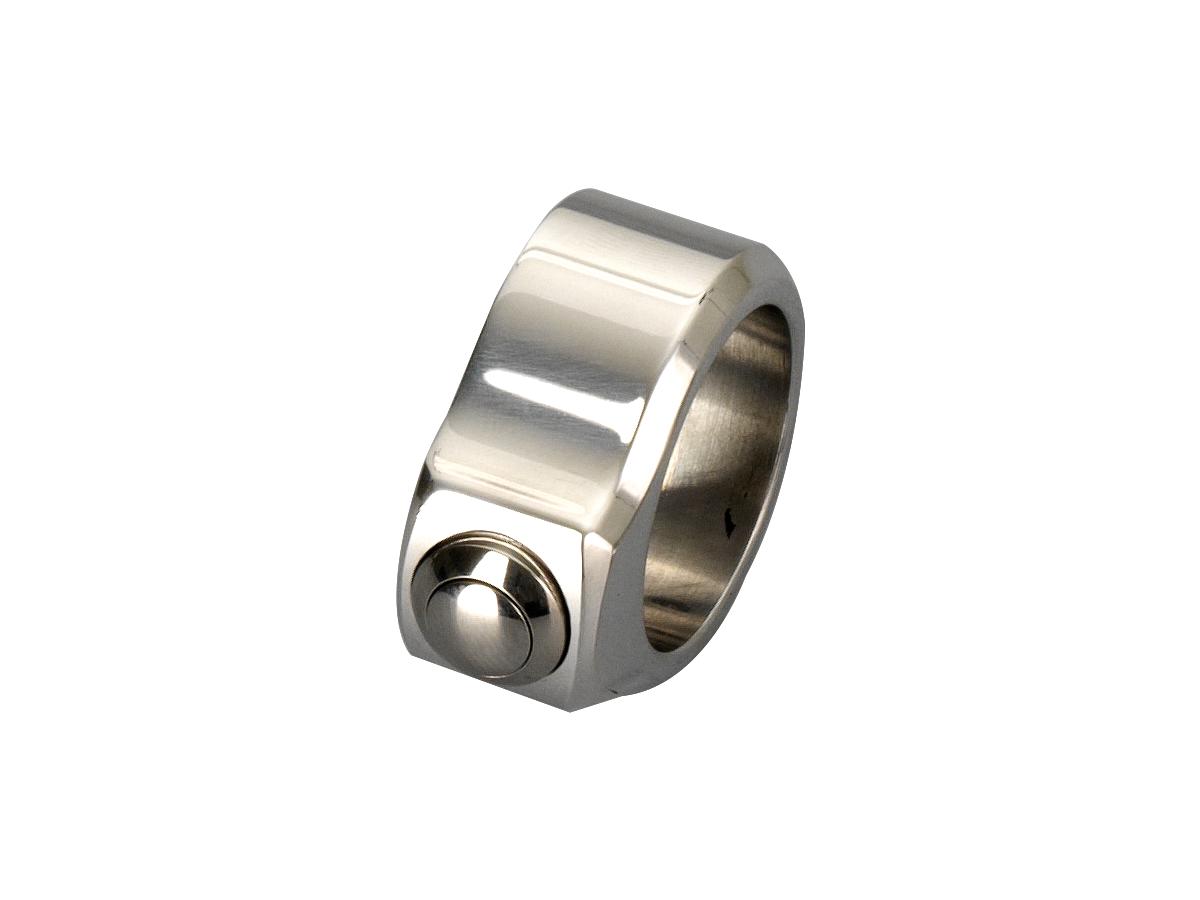 Kustom Tech Switch Housing Single Button Aluminium Polished 1" Kustom Tech Default Title