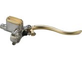 Kustom Tech Deluxe Brake Master Cylinder Kit Brass Satin Lever And Master Cylinder Cover Aluminium Satin 12 Mm 1" Single Disc Kustom Tech Default Title