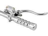 Kustom Tech Deluxe Brake Master Cylinder Kit Aluminium Polished Lever And Master Cylinder Cover Aluminium Polished 12 Mm 1" Single Disc Kustom Tech Default Title