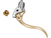 Kustom Tech Deluxe Clutch Cable Perch Assembly Brass Satin Lever Aluminium Satin 1" Cable Clutch Kustom Tech Default Title