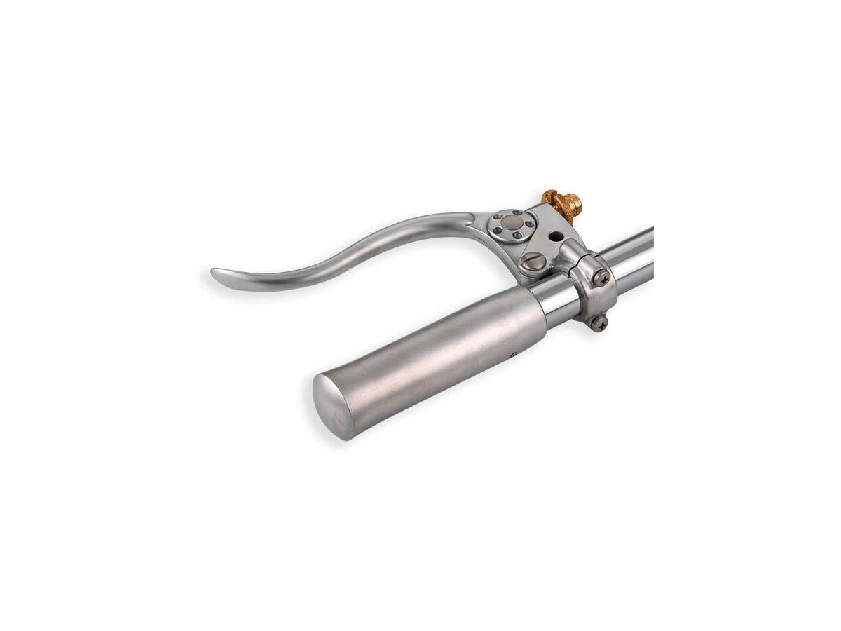 Kustom Tech Deluxe Clutch Cable Perch Assembly Aluminium Satin Lever Aluminium Satin 1" Cable Clutch Kustom Tech Default Title