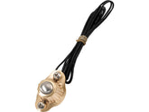 Kustom Tech Deluxe Switch Housing Single Button Brass Satin Kustom Tech Default Title