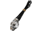 Kustom Tech Deluxe Switch Housing Single Button Chrome Kustom Tech Default Title