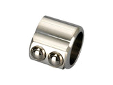 Kustom Tech Switch Housing Dual Button Aluminium Polished 1" Kustom Tech Default Title