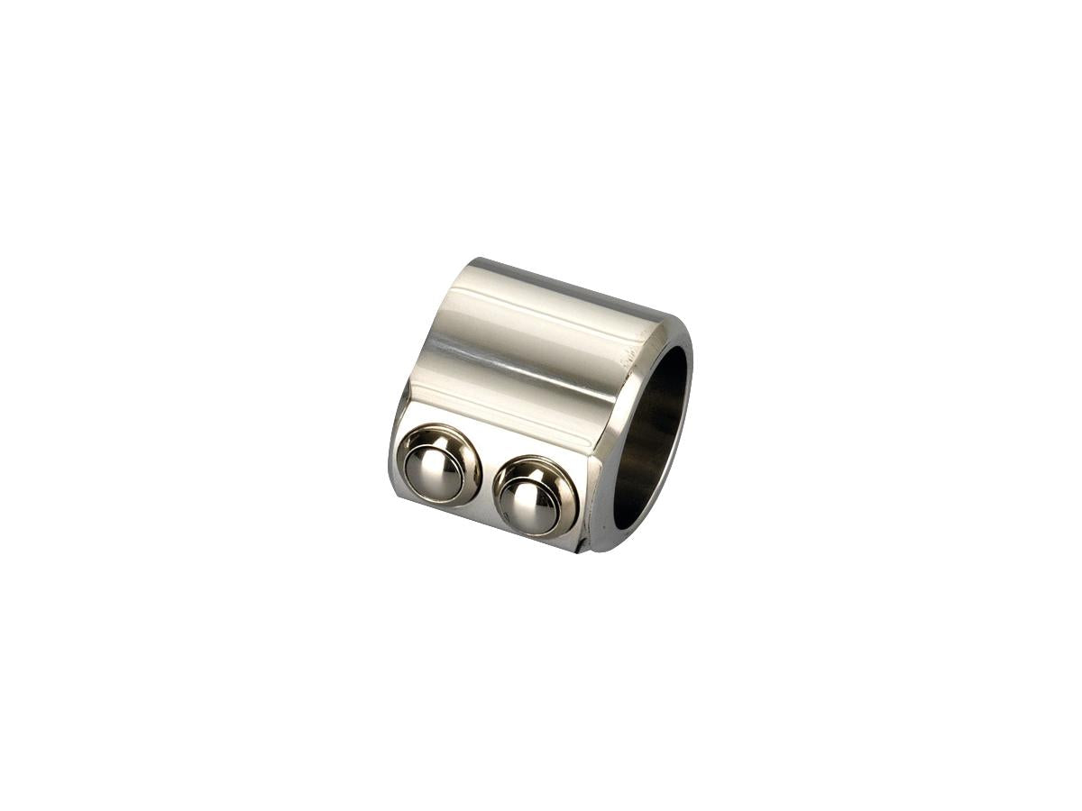 Kustom Tech Switch Housing Dual Button Chrome 1" Kustom Tech Default Title