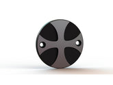 Thunderbike Cross Point Cover 2 Hole Bi Color Anodized Thunderbike Default Title