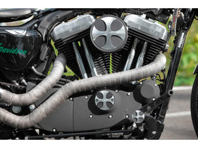 Thunderbike Cross Point Cover 2 Hole Bi Color Anodized Thunderbike