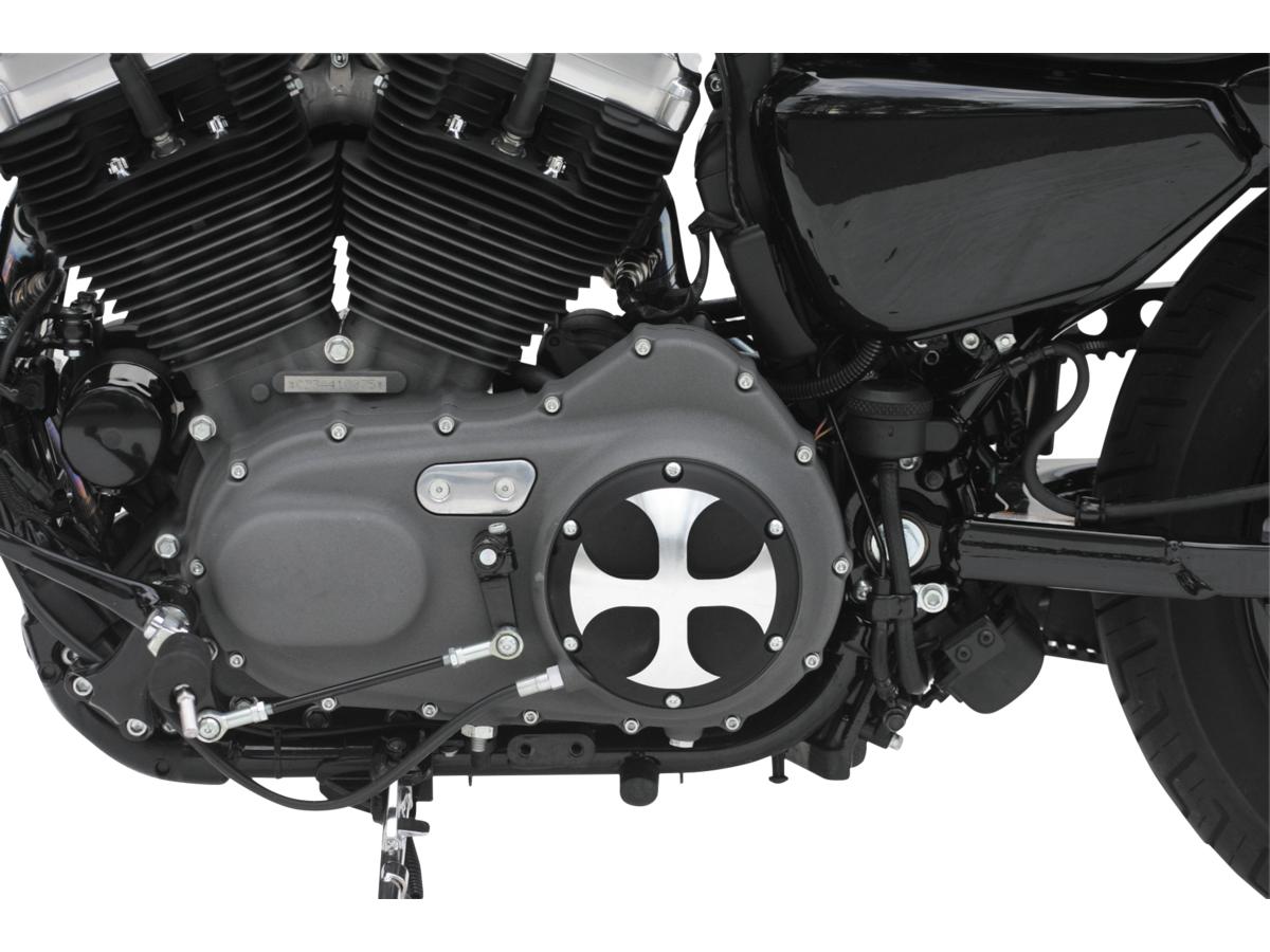 Thunderbike Cross Clutch Cover 6 Hole Bi Color Anodized Thunderbike Default Title