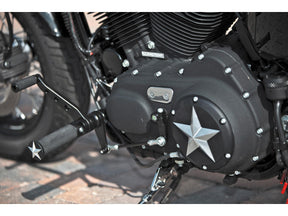 Thunderbike Open Mind Clutch Cover 6 Hole Bi Color Anodized Thunderbike