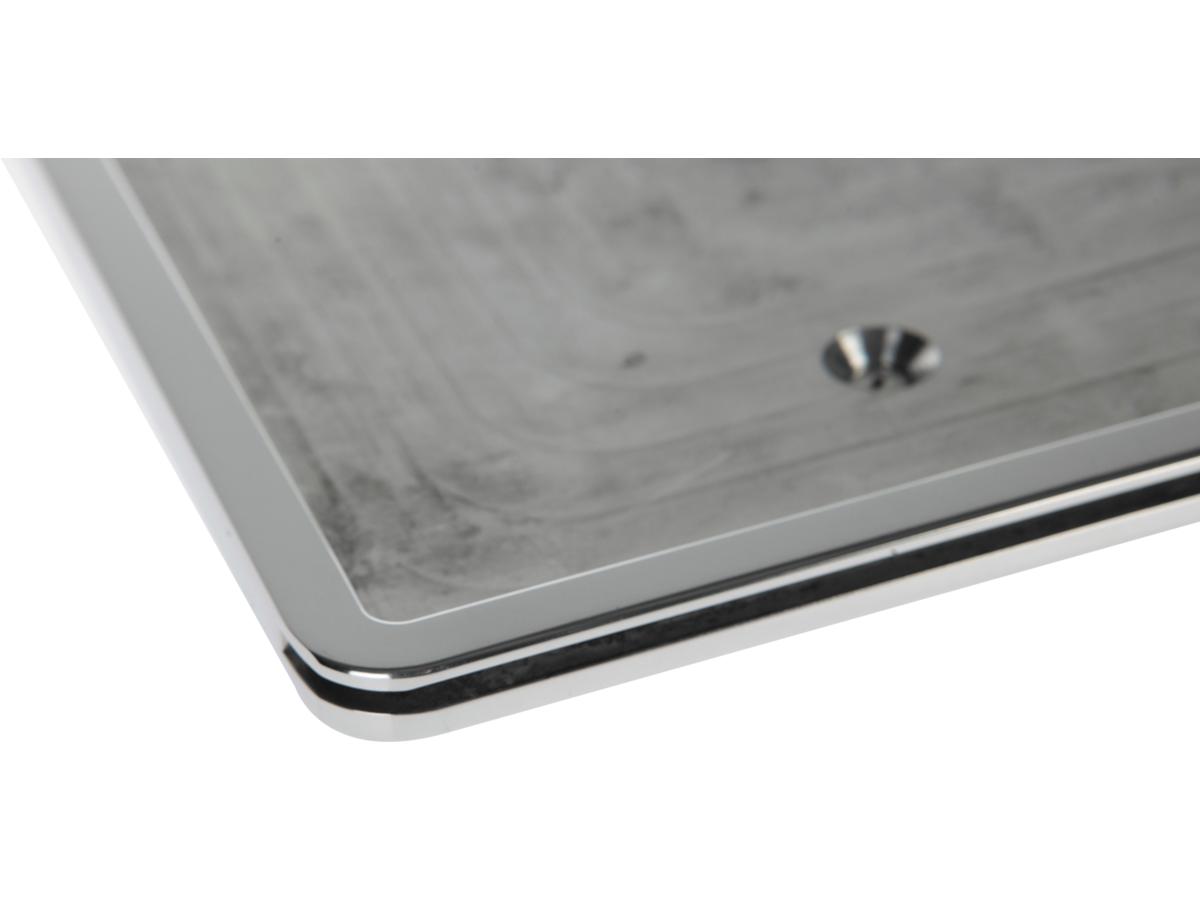 Thunderbike Inside License Plate Base Plate German Size 200x180mm Aluminium Polished Thunderbike Default Title