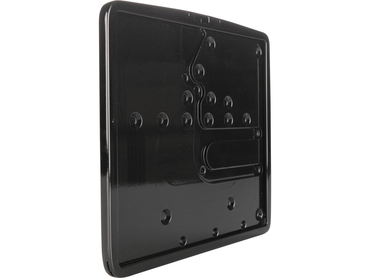 Thunderbike Inside License Plate Base Plate German Size 200x180mm Aluminium Polished Thunderbike