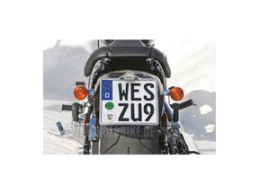 Thunderbike Mid Mount License Plate Base Plate Adapter Black Thunderbike Default Title