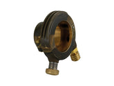Kustom Tech Deluxe External Throttle Housing With Brass Throttle Clamp Screw And Cable Register Brass Raw 1" Single Cable Kustom Tech Default Title