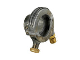 Kustom Tech Deluxe External Throttle Housing With Brass Throttle Clamp Screw And Cable Register Aluminium Raw 1" Single Cable Kustom Tech Default Title