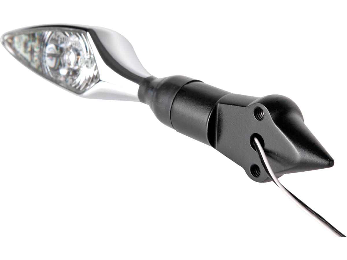 Thunderbike Down And Inside License Plate Turn Signal Bracket Flat Black Thunderbike